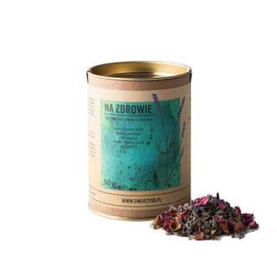 NA ZDROWIE MIESZANKA ZIOŁOWA Z LAWENDĄ 50 g - DWORZYSK