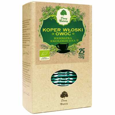KOPER WŁOSKI OWOC EKO 25X2G DARY NATURY