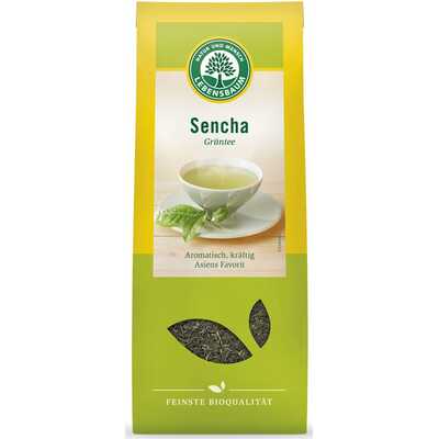 HERBATA ZIELONA SENCHA LIŚCIASTA BIO 75 g - LEBENS