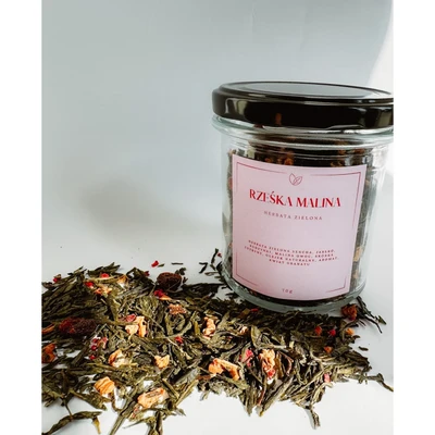 HERBATKA RZEŚKA MALINA 70G KASIA Z PODLASIA