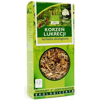 HERBATKA LUKRECJA KORZEŃ BIO 50 G DARY NATURY