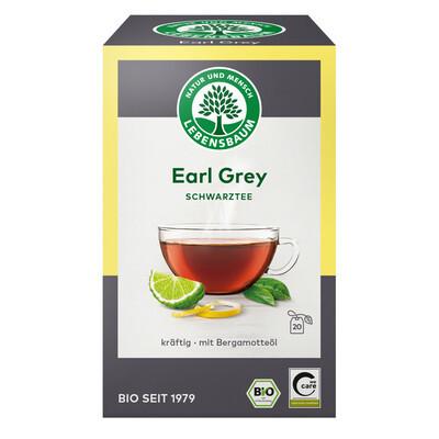 HERBATA EARL GREY EKS. BIO (20 x 2 g) - LEBENSBAUM