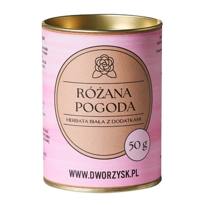 HERBATA RÓŻANA POGODA 50G DWORZYSK
