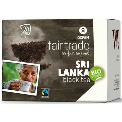 HERBATA CZARNA EKSPRES. FAIR TRADE BIO 36G OXFAM