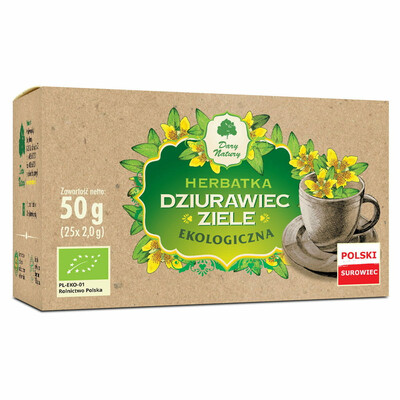 HERBATKA DZIURAWIEC ZIELE 25X2G DARY NATURY