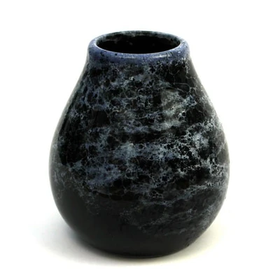 MATERO CERAMICZNE MARMOL BLUE 350 ml - YERBA MATE 